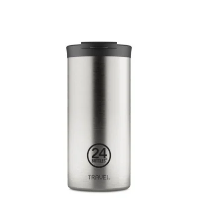 Stainless Steel Travel Mug with a Capacity of 600 ml - Silver